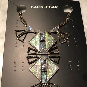 NEW WITH TAGS Baublebar chunky geometric necklace